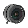 Miniatyrbild 3 av 8: CCTV fast objektiv 2,5 mm 3MP-fäste CS High Definition för kamera