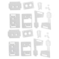 Miniatyrbillede 2 af 8: Akrylbeslag Fleksibelt Holdbart til Raspberry Pi Officiel 8MP Kamera Montering Tilbehør Separat Beslag