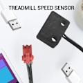 Miniatyrbillede 2 af 5: Løbebånd Hastighedssensor Kabel 2 Pin Lyssensor Tachometer Magnetisk Induktions Hastighedssensor til Løbebånd Reservedele-B7