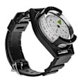 Pikkukuva 3 / 8: Outdoor Mini Kevyt Rannekello ABS Compass -kumikellonauhatyökalu