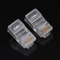 Pikkukuva 3 / 8: 100 kpl / LOT Cat5 Cat5e verkko-Internet-liitin RJ45 8P8C kaapeli Modulaariset pistokepäät