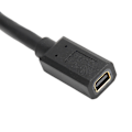 Miniatyrbillede 6 af 6: DP han til mini DP hun kabel 8K 60Hz 4K 144Hz 32.4Gbps 30cm længde Displayport kabel 1.4 til computer