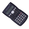 Miniatyrbillede 4 af 8: Videnskabelig lommeregner To linjers display Brøkberegning Automatisk nedlukning 12-bit funktionsberegner til studerende Mørkeblå (Nær sort)
