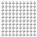 Miniatyrbillede 2 af 8: 100 stk trekantede papirclips Holdbar metal rustfast trekantet design Søde papirclips til memodokumenter papirer