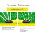 Miniatyrbillede 3 af 5: 360 graders automatisk roterende havesprinkler, sprinklere til græsplæne, have, oscillerende vand til græsplæner, stort gårdområde, slange, roterende vanding af græs R