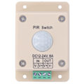 Miniatyrbild 3 av 8: Infraröd Human Body Sensor DC12-24V LED Lamp Controller Automatisk PIR Induktiv Brytare