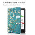 Miniatyrbillede 2 af 5: Etui passer til Kindle Paperwhite (11. generation, 2021-udgaven), Tyndeste letvægts Smart Shell Cover med Auto Våge/Sov - Mandelblomst