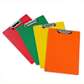 Miniatyrbillede 3 af 5: 1 stk. gul A4 filmet pap clipboard