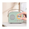 Miniatyrbild 4 av 5: Trådlös Retro Bluetooth Högtalare Radio, Portabel Bluetooth Högtalare för Utomhusbruk Stöder Tws Pairing/u-