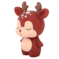 Miniatyrbilde 2 av 8: Brun tegneserie Animal Shape Innovativ pengespareboks Pot Home Decoration
