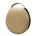 Miniatyrbillede 3 af 5: Bærbar CD Wallet Case Organizer PU 20 Kapacitet Forebyg Rids Beige