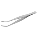 Miniatyrbilde 8 av 8: 16 cm buet pinsett rustfritt stål sklimotstand buet spiss tang for laboratorier