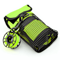Miniatyrbillede 7 af 8: BG-984 Scuba Diving Gear Bag Bærbar Letvægts Mesh Undervands Opbevaring Bære TaskeFluorescerende grøn
