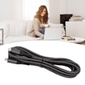 Miniatyrbilde 5 av 6: USB C til USB C magnetisk ladekabel 6,6 fot PD 100 W hurtiglading 10 Gbps USB C magnetisk kabel med LED-indikatorlys