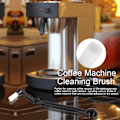 Pikkukuva 4 / 8: Kaksikäyttöinen Nylon Espress Kahvinkeitin Puhdistusharja Lusikka Machine Group Head Keittiö