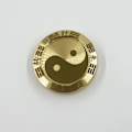 Miniatyrbillede 5 af 5: Metal Fidget Slider - Tai Chi Mønt Haptisk Fidget Legetøj, Øg Lykken Med Hver Spin