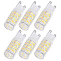 Pikkukuva 4 / 8: 10 kpl G9 220 V LED-lamppu Himmennettävä keraaminen LED-polttimo Vaihda halogeenilamppu ChandelierG9 5W 52LED