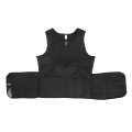 Pikkukuva 4 / 8: Miesten koukku &amp; Loop Sweat Vest Body Shapewear Waist Trainer Urheilu Fitness Hikiliivi (XL)