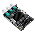 Miniatyrbillede 2 af 8: Effektforstærkermodul Dual Channel Subwoofer 100Wx2 DC12‑24V BT 5.0 Sound Amplifier Board ZK‑1002T