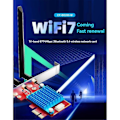 Miniatyrbillede 2 af 5: WiFi 7 BE200 Trådløst netværkskort til Win 10 11 Linux