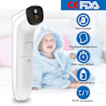Miniatyrbillede 3 af 5: Termometer, kontaktfrit infrarødt pandetermometer, professionelt digitalt termometer med LCD-skærm, feberindikation, medicinsk termometer til baby