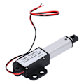 Pikkukuva 2 / 8: Lineaarinen karamoottori DC 12V 30mm iskunpituus Hiljainen oikosulkusuojaus T-tyyppinen ruuvi Mini sähköinen lineaarinen liikekaramoottori30mm/s‑20N