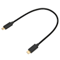 Miniatyrbillede 2 af 8: TypeC til TypeC-kabel 10 Gbps USB 3.1 hurtigopladning ABS TypeC han til TypeC han til MacBook Pro til Huawei (1 m 3,3 fod)