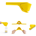 Miniatyrbillede 3 af 5: Foldbar Citruspresser | Manuel Appelsin- og Limepresse | Pladsbesparende Frugtpresse