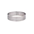 Miniatyrbillede 1 af 5: Perforeret Rustfrit Stål Non-stick Tart Ring til Bagning - Fransk Dessert Tærteform