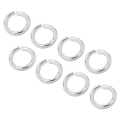 Miniatyrbilde 8 av 8: 200 stk M8 delte låseskiver 304 rustfritt stål 0,5 tommer ytre diameter festemaskinvare for maskinindustrien