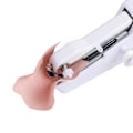 Miniatyrbild 5 av 6: Handhållen symaskin, enkel att använda, hög hastighet, hållbar plastlegering, handsömnad för sömnad, vit
