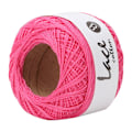 Miniatyrbild 3 av 7: Lace Line Bomull Handvirkad Summer Silk Light Thin Line (6615 Rose Red)