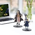 Miniatyrbild 4 av 6: 6-pack anime PVC-staty docka figurer prydnader Anime Collection modell leksak för sovrum sängen vardagsrum