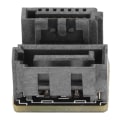Miniatyrbillede 2 af 8: SATA 7-pin interface modsat retning 180 grader multilayer kredsløbskort 6 Gb tabsfrit ABS bundkort SATA 7 pin adapter