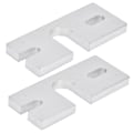 Miniatyrbild 5 av 8: 2st Hot End Fast Plate Mount Aluminiumlegering rektangulär för Reprap V6 3D-skrivare