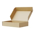 Miniatyrbild 2 av 4: Ultrahård papperslåda 3 lager Återanvändbar återvinningsbar förpackning Packbox Pizzakartong för presentkonst300x65x30 mm / 11,8x2,6x1,2 tum