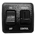 Miniatyrbillede 4 af 5: 12 Volt DC Lysdæmperkontakt kompatibel med LED, Halogen, Glødepærer - RV, Auto, Lastbil, Marine og Strip Belysning