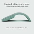 Miniatyrbillede 2 af 5: Bluetooth 4.0 Foldbar Trådløs Mus Arc Touch Roller Computer Lydløs Mus Ergonomisk-E Bluetoothblack