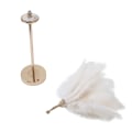 Miniatyrbilde 7 av 8: Fjær Bordlampe Touch Switch USB Struts Fjær Lampe 3 Farger dimming Skrivebordslampe med gull metall base 30 stk fjær