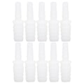 Miniatyrbild 1 av 8: 10 st Slangkoppling PE-slanganslutning Hulling Reducer Led Rak Genom Set Kit