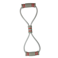 Miniatyrbild 4 av 8: Figur 8 Fitness Motståndsband 8 Forma Motståndsband Dra Rep Bröst Arm Träningsutrustning för Kvinnor Hem Träning Grå