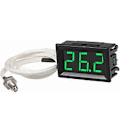 Miniatyrbillede 2 af 4: Grøn K-Type Termoelement Højtemperatur Digital Termometer Industrielt Digital Termometer - 30~800 Grader