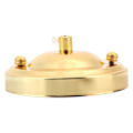 Miniatyrbillede 4 af 8: 2 stk. Jern Loftslampe Baldakin Krog Lysekrone Pladeholder Dekoration DIY Montering Tilbehør Guld