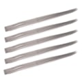 Miniatyrbilde 8 av 8: 5 stk rett hårstykke klips lys farge 21,65 tommer hårforlengelse hårpynt for Cosplay PartyGrey