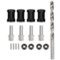 Miniatyrbilde 1 av 8: RC forlengelses- og utvidelseskobling med 5,5 mm bor for SCX10/TRX4 1/10 RC-bil 20 mm