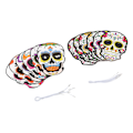 Pikkukuva 2 / 8: 12kpl Day of the Dead -naamio kuminauhalla Houkutteleva Halloween-naamio Halloween-juhliin