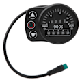 Miniatyrbillede 1 af 8: KT-900S Elektrisk LED-display med vandtæt stik til cykelmodifikation