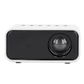 Miniatyrbilde 4 av 8: Miniprojektor Bærbar Mini Hjemmefilmprojektor HD LED Mikro Mobiltelefon Sammeskjermprojektor for bærbar PC TV Telefon Nettbrett Hvit EU-plugg 100-240V