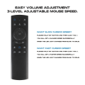 Miniatyrbillede 2 af 6: Bluetooth-fjernbetjening IR-læring Multifunktionserstatningsfjernbetjening til projektor TV-boks Computer G20BTS