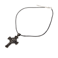 Miniatyrbillede 8 af 8: Cross Face Pendant Halskæde Vintage Hypoallergenisk Rustfrit Stål Christ Halskæde til mænd